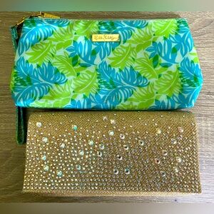 Lilly Pulitzer Cosmetic Bag/ Jessica McClintock Clutch